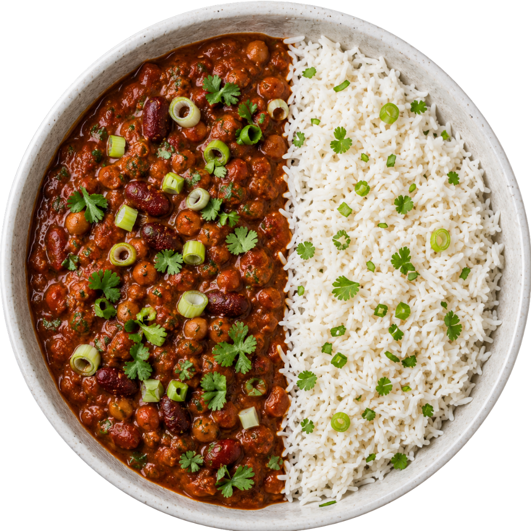 Ground Chicken Keema Curry prepared meal from Channi's Kitchen