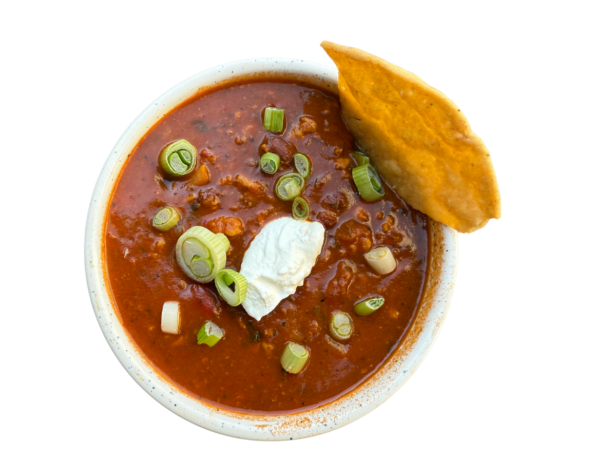 Channi's Kitchen Chicken Masala Chili ground chicken keema curry from above