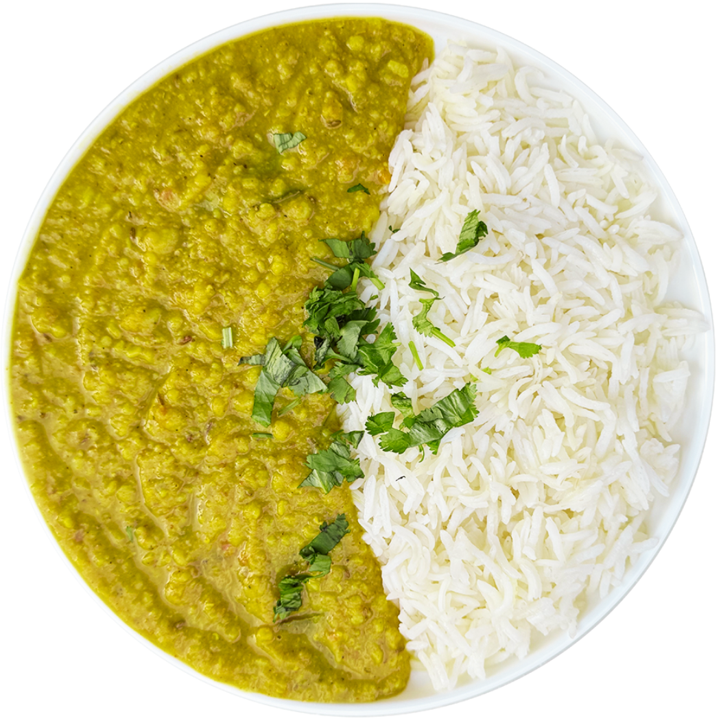 Yellow Golden Dal prepared meal from Channi's Kitchen