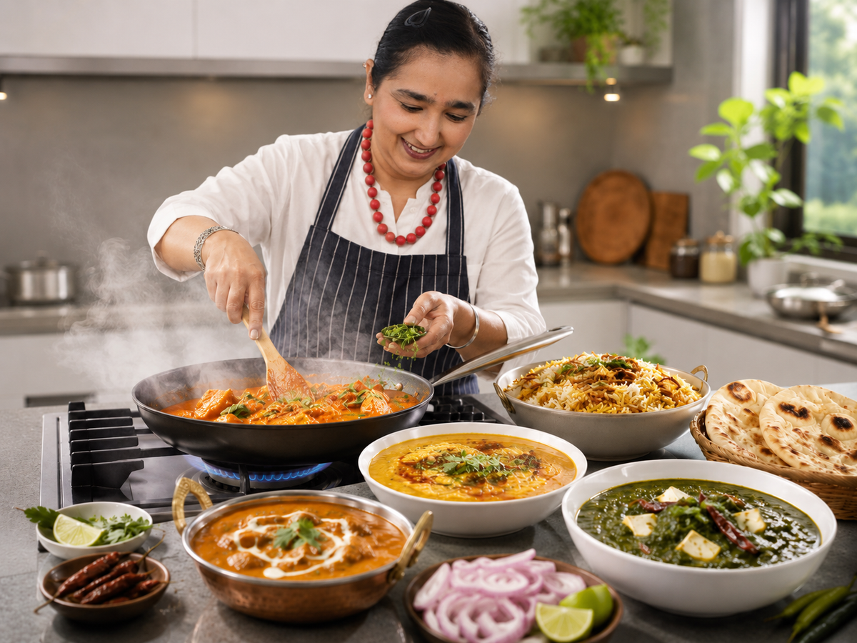 Channi Preparing Meals at Channis Kitchen